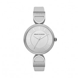 Watch strap Armani Exchange AX5325 Leather White 13mm