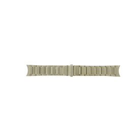 Watch strap Armani Exchange AXT2001 Steel Gold Toned 22mm
