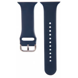 Watch strap Samsung smartwatch APR.38.40.Blauw Rubber Blue 34mm