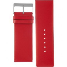 Watch strap Danish Design IV14Q1009 Leather Red 30mm
