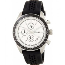 Watch strap Fossil BQ2068 Silicone Black 22mm