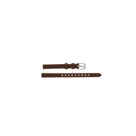 Watch strap Fossil BQ3396 Leather Brown 8mm