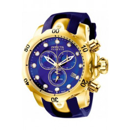 Watch strap Invicta 6113.01 Rubber Blue