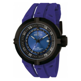 Watch strap Invicta 0837.01 Rubber Blue