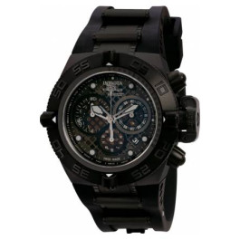 Watch strap Invicta 0520.01 Rubber Black