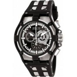 Watch strap Invicta 0636.01 Rubber Bi-color 28mm