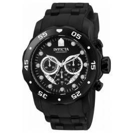 Watch strap Invicta 16986.01 Rubber Black
