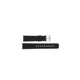 Watch strap Tag Heuer WAF1110 / WAF1112 / BT0709 Rubber Black 20mm