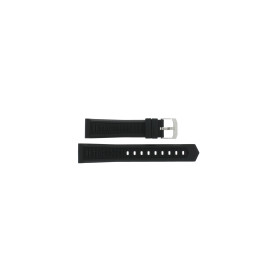 Watch strap Tag Heuer WAH1010 / CAH1012 / BT0717 Rubber Black 22mm