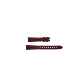 Watch strap Burberry BU10102 Leather Red 14mm