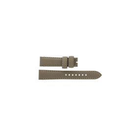 Watch strap Burberry BU7822 Leather Beige 18mm