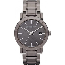 Watch strap Burberry BU9007 Steel Grey