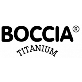Boccia watch strap 0407-08 (BO0407-08-40ZW) Leather Black + standard stitching