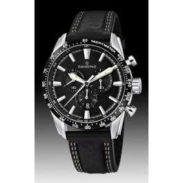 Watch strap Candino C4429-5 Leather Black 22mm