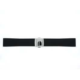 Watch strap Certina C603019574 / C0144101705100A / C0144171705100A Rubber Black 22mm