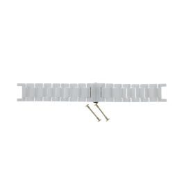 Watch strap Fossil CE1004 Ceramics White 20mm