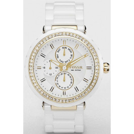 White ceramic watch 2025 fossil