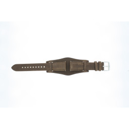 Watch strap Fossil CH2795 Leather Brown 18mm