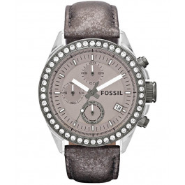 Watch strap Fossil CH2842 Leather Brown 22mm