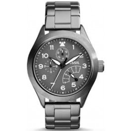 Watch strap Fossil CH2950 Steel Grey 22mm