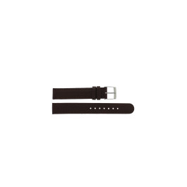Watch strap Universal D400 Leather Brown 14mm
