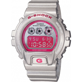 Watch strap Casio 10349897 / DW6900CB-8 Plastic Grey 16mm