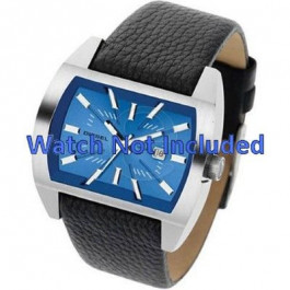 Watch strap Diesel DZ1115 / DZ1116 Leather Black 29mm