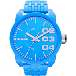 Watch strap Diesel DZ1575 Plastic Blue 28mm
