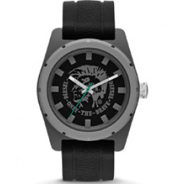 Watch strap Diesel DZ1624 Silicone Black 24mm