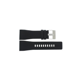Watch strap Diesel DZ1674 Leather Black 30mm