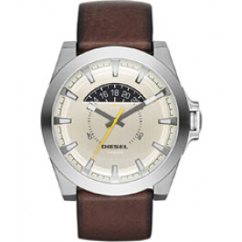 Watch strap Diesel DZ1690 Leather Brown 24mm