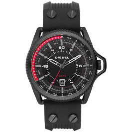 Watch strap Diesel DZ1760 Silicone Black 24mm