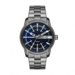 Watch strap Diesel DZ1768 Steel Grey 22mm