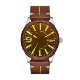 Watch strap Diesel DZ1800 Leather Brown 24mm