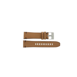 Watch strap Diesel DZ1847 Leather Cognac 23mm