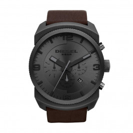 Watch strap Diesel DZ4256 Leather Brown 26mm