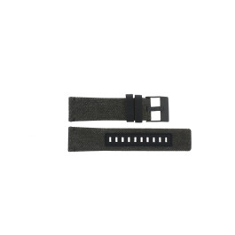 Watch strap Diesel DZ4373 Leather/Textiles Black 24mm