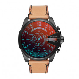 Watch strap Diesel DZ4476 Leather Brown 26mm