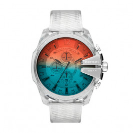 Diesel cheap transparent watch