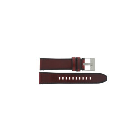 Watch strap Diesel DZ4594 Leather Red 22mm