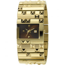 Watch strap Diesel DZ5144 Stainless steel Gold Toned 30mm