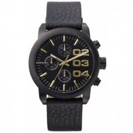Watch strap Diesel DZ5442 Leather Black 20mm