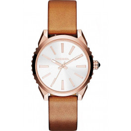 Watch strap Diesel DZ5477 Leather Brown 18mm