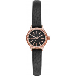 Watch strap Diesel DZ5498 Leather Black 10mm