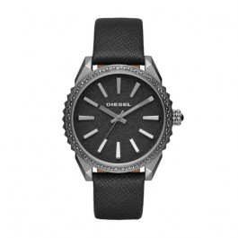Watch strap Diesel DZ5533 Leather Black 18mm