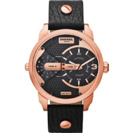 Watch strap Diesel DZ7317 Leather Black 22mm