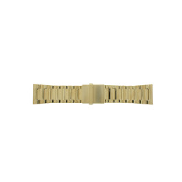 Watch strap Diesel DZ7333 / Mr Daddy 2.0 Steel Gold toned 28mm