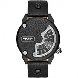 Watch strap Diesel DZ7353 Leather Black 22mm