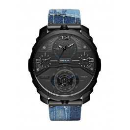 Watch strap Diesel DZ7381 Leather Jeans 26mm