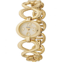 Watch strap Fossil ES1970 Stainless steel Gold Toned